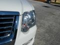 2010 White Suede Ford Explorer XLT  photo #9