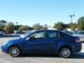 2009 Vista Blue Metallic Ford Focus SE Sedan  photo #2