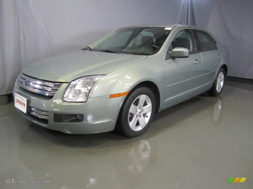 2008 Fusion SE - Moss Green Metallic / Charcoal Black photo #1