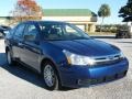 2009 Vista Blue Metallic Ford Focus SE Sedan  photo #6