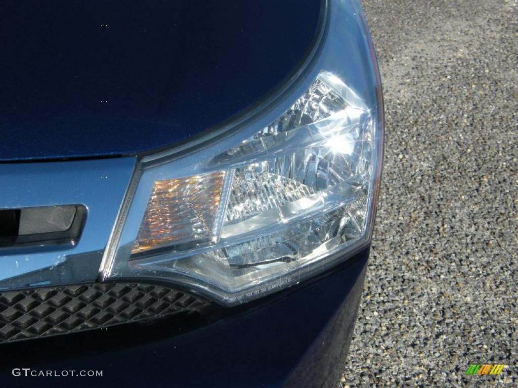 2009 Focus SE Sedan - Vista Blue Metallic / Charcoal Black photo #8