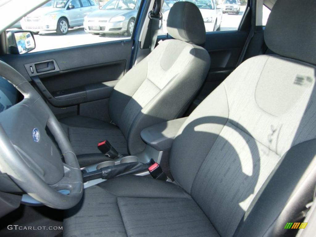 2009 Focus SE Sedan - Vista Blue Metallic / Charcoal Black photo #13