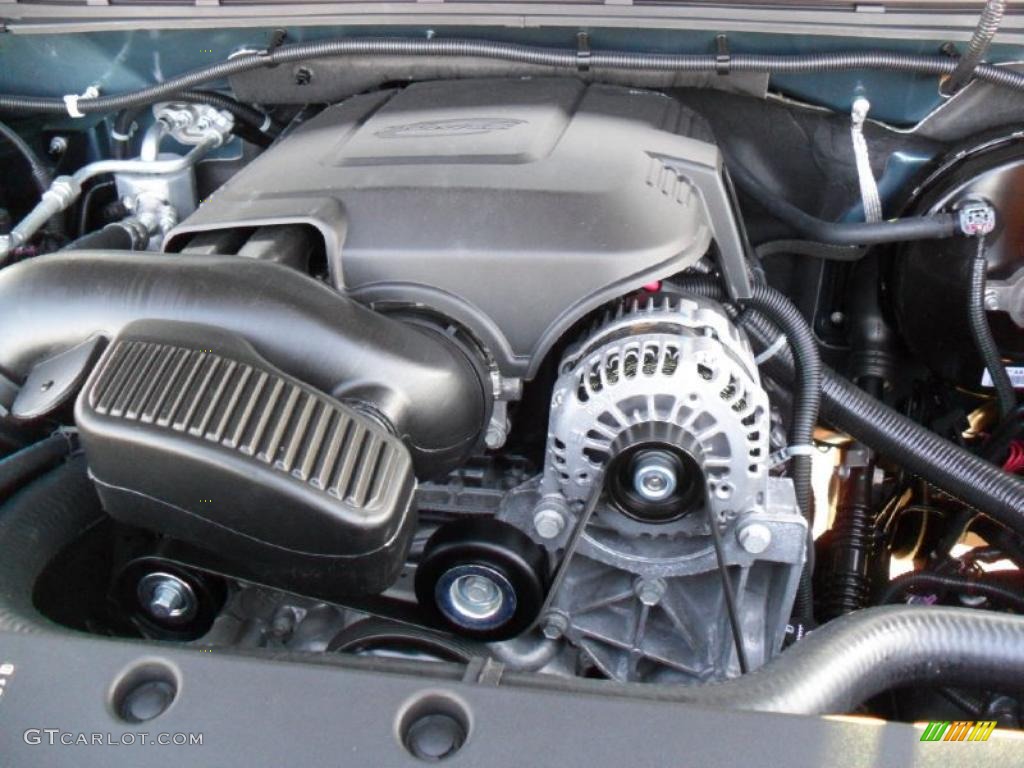 2011 Chevrolet Silverado 1500 LT Crew Cab 4x4 5.3 Liter Flex-Fuel OHV 16-Valve VVT Vortec V8 Engine Photo #41133815
