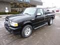 2011 Black Ford Ranger XLT SuperCab 4x4  photo #8