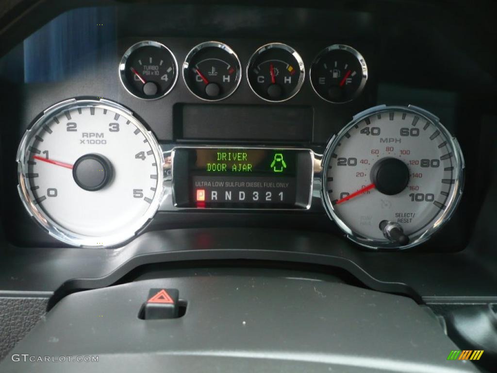 2008 Ford F350 Super Duty FX4 SuperCab 4x4 Dually Gauges Photos