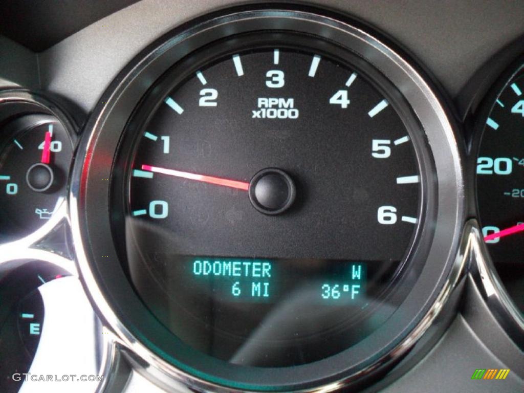 2011 Silverado 1500 LT Crew Cab 4x4 - Sheer Silver Metallic / Ebony photo #14