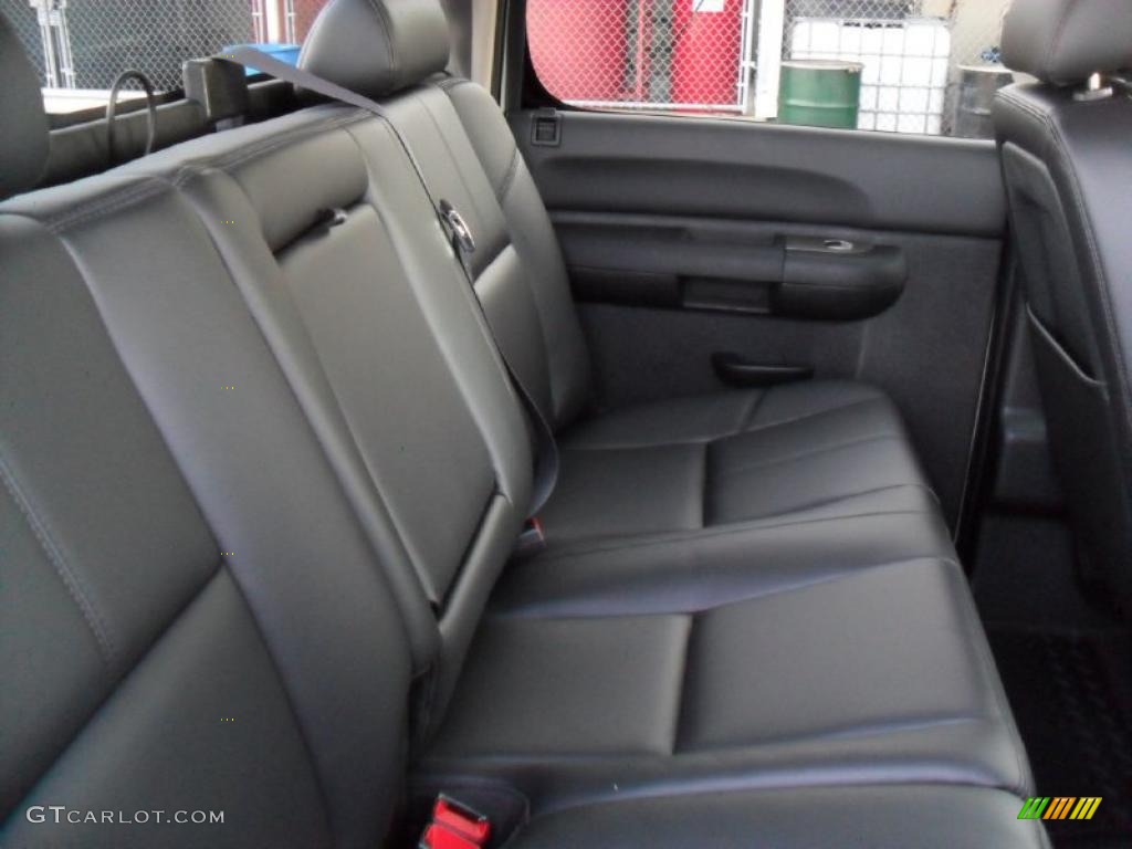 2011 Silverado 1500 LT Crew Cab 4x4 - Sheer Silver Metallic / Ebony photo #19
