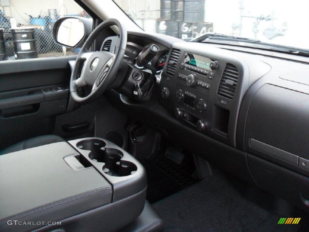 2011 Silverado 1500 LT Crew Cab 4x4 - Sheer Silver Metallic / Ebony photo #21