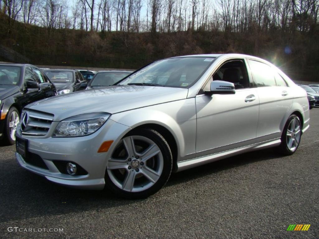 Iridium Silver Metallic 2010 Mercedes-Benz C 300 Sport 4Matic Exterior Photo #41134543