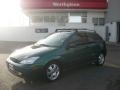 2000 Rainforest Green Metallic Ford Focus ZX3 Coupe  photo #1