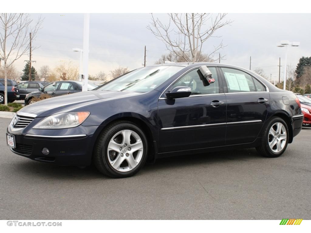 Opulent Blue Pearl 2005 Acura RL 3.5 AWD Sedan Exterior Photo #41135403