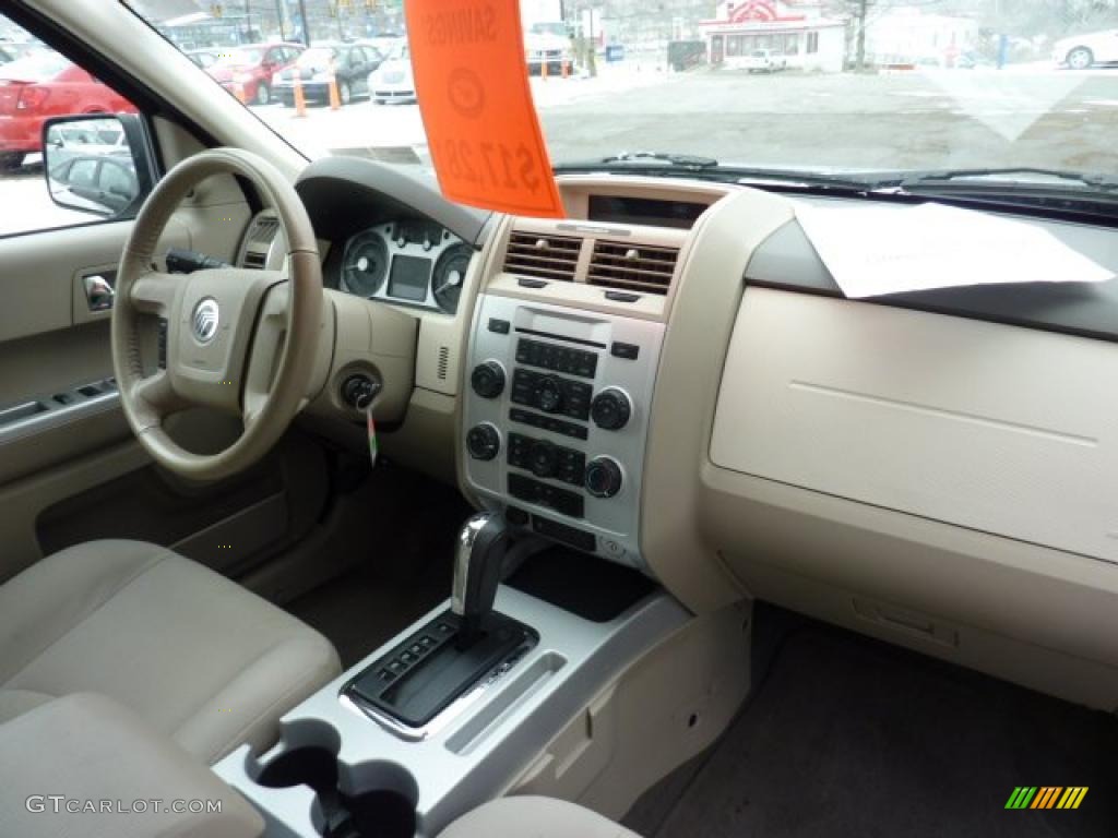 Stone Interior 2008 Mercury Mariner I4 4WD Photo #41135515