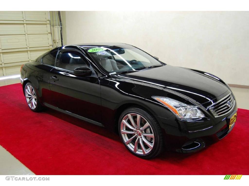Black Obsidian 2009 Infiniti G 37 S Sport Coupe Exterior Photo #41136931