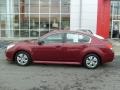 2010 Ruby Red Pearl Subaru Legacy 2.5i Sedan  photo #2