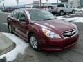 2010 Ruby Red Pearl Subaru Legacy 2.5i Sedan  photo #10