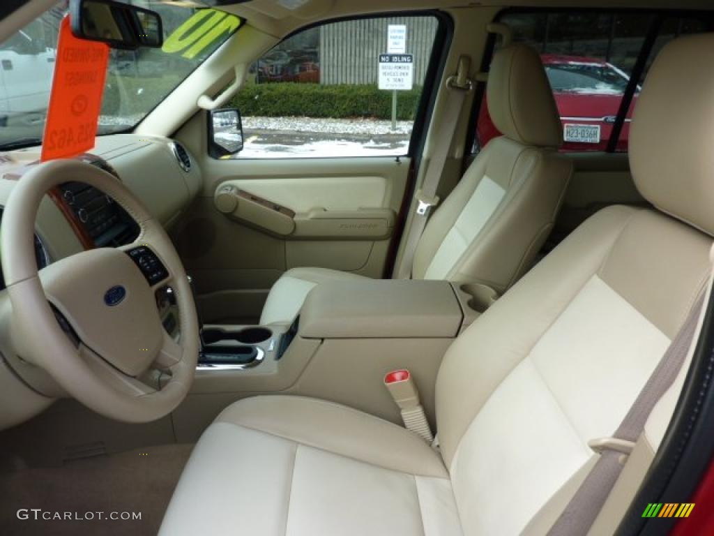 Camel Interior 2010 Ford Explorer Eddie Bauer 4x4 Photo #41137599