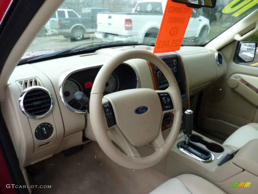 Camel Interior 2010 Ford Explorer Eddie Bauer 4x4 Photo #41137615