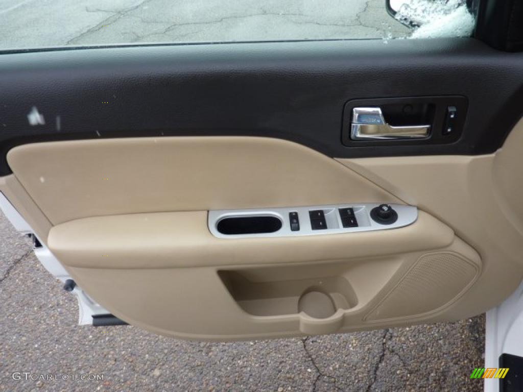 2010 Mercury Milan I4 Premier Camel Door Panel Photo #41138263