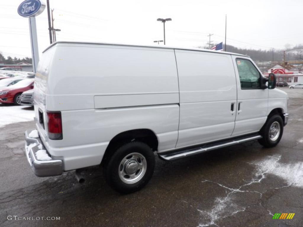 Oxford White 2010 Ford E Series Van E350 Cargo Exterior Photo #41138447
