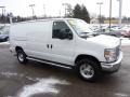 Oxford White 2010 Ford E Series Van E350 Cargo Exterior