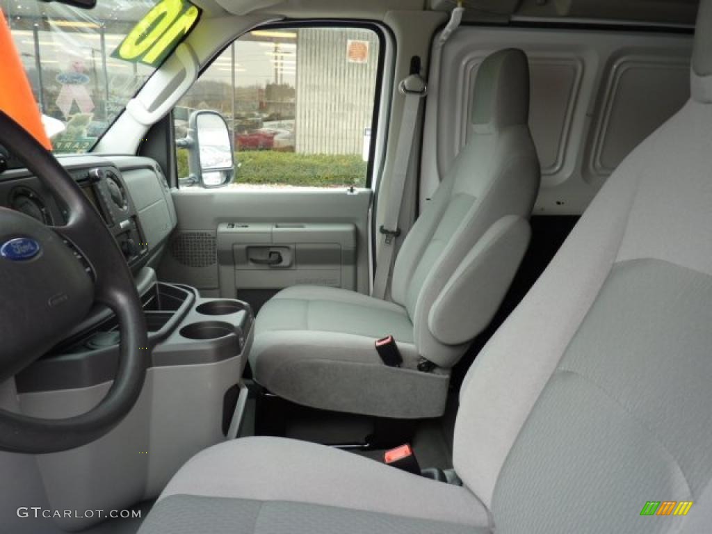 Medium Flint Interior 2010 Ford E Series Van E350 Cargo Photo #41138547