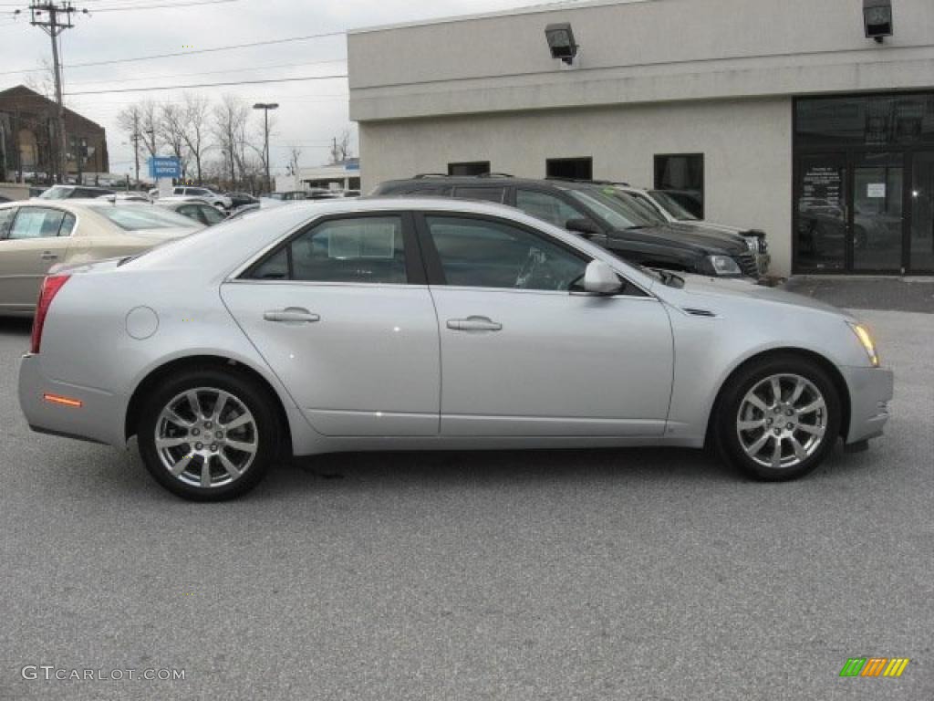 Radiant Silver 2009 Cadillac CTS Sedan Exterior Photo #41138571