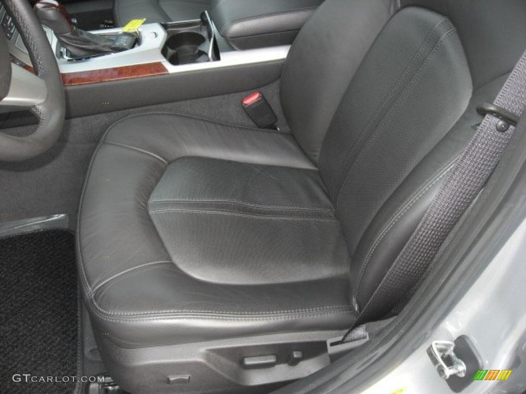 Ebony Interior 2009 Cadillac CTS Sedan Photo #41138687
