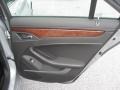 Ebony 2009 Cadillac CTS Sedan Door Panel