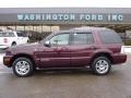 2007 Dark Cherry Metallic Mercury Mountaineer Premier AWD  photo #1