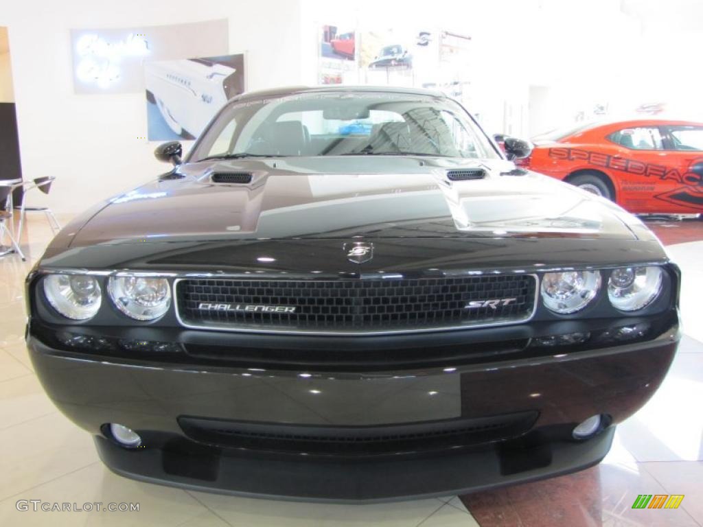 Brilliant Black Crystal Pearl 2010 Dodge Challenger SRT8 SpeedFactory SF600R Exterior Photo #41140567
