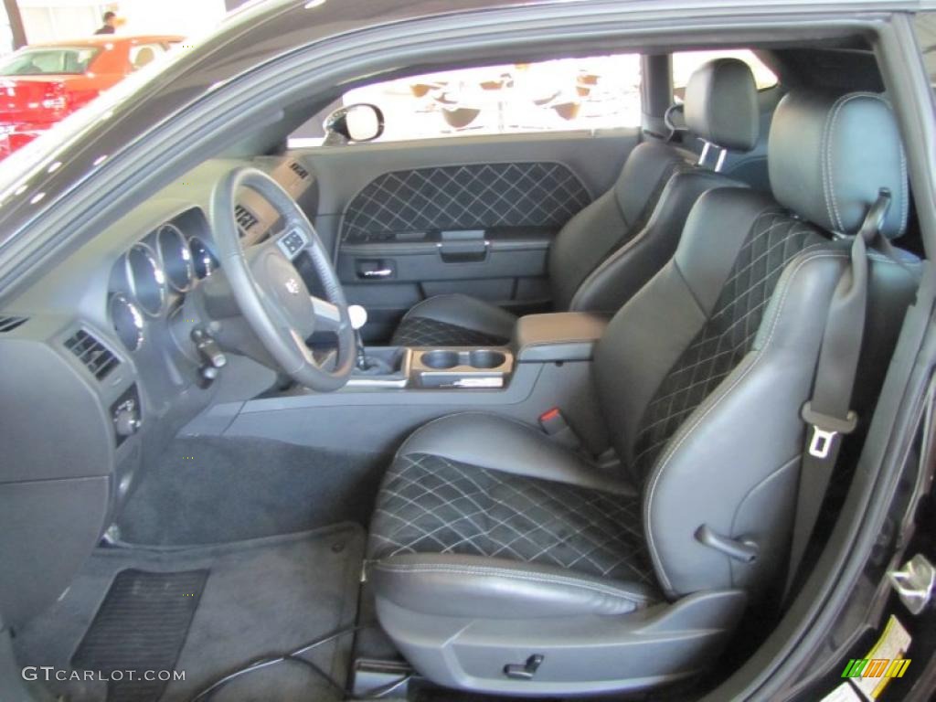Dark Slate Gray Interior 2010 Dodge Challenger SRT8 SpeedFactory SF600R Photo #41140659