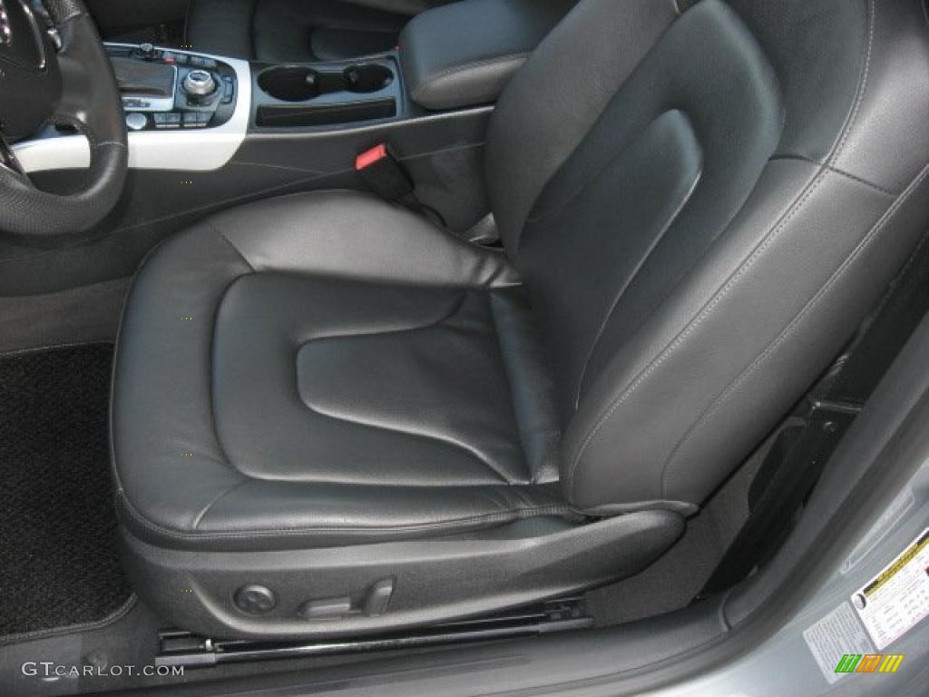 Black Interior 2009 Audi A5 3.2 quattro Coupe Photo #41141279