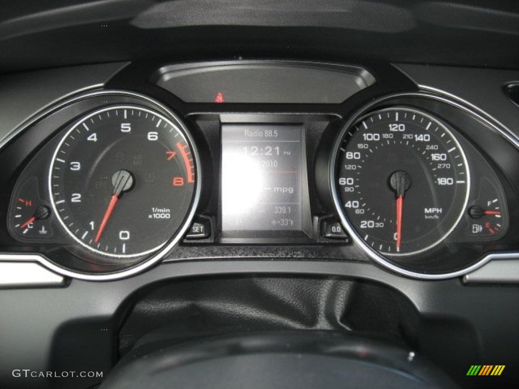 2009 Audi A5 3.2 quattro Coupe Gauges Photo #41141311