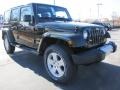 2011 Natural Green Pearl Jeep Wrangler Unlimited Sahara 4x4  photo #4