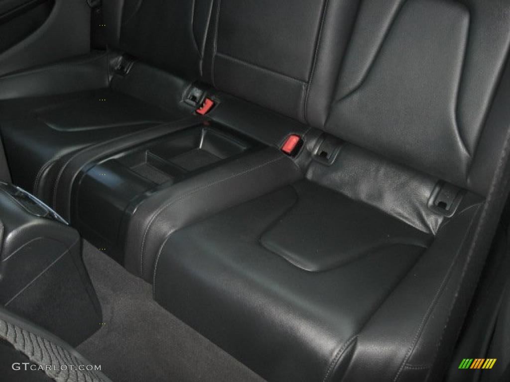 Black Interior 2009 Audi A5 3.2 quattro Coupe Photo #41141383