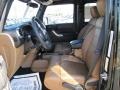 Black/Dark Saddle Interior Photo for 2011 Jeep Wrangler Unlimited #41141387
