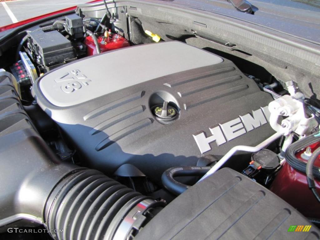 2011 Jeep Grand Cherokee Overland 4x4 5.7 Liter HEMI MDS OHV 16-Valve VVT V8 Engine Photo #41141751