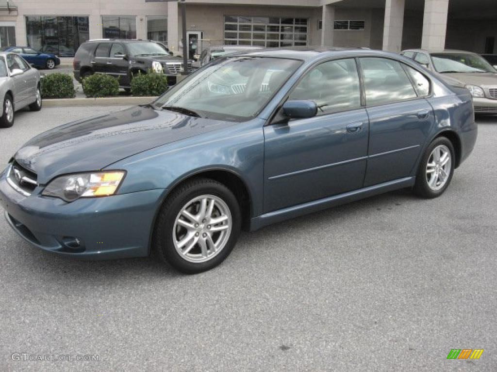 Atlantic Blue Pearl 2005 Subaru Legacy 2.5i Limited Sedan Exterior Photo #41141847