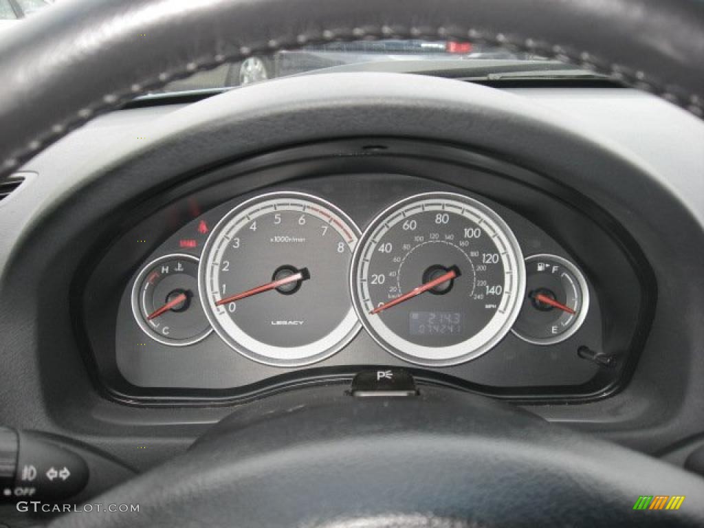 2005 Subaru Legacy 2.5i Limited Sedan Gauges Photo #41142031