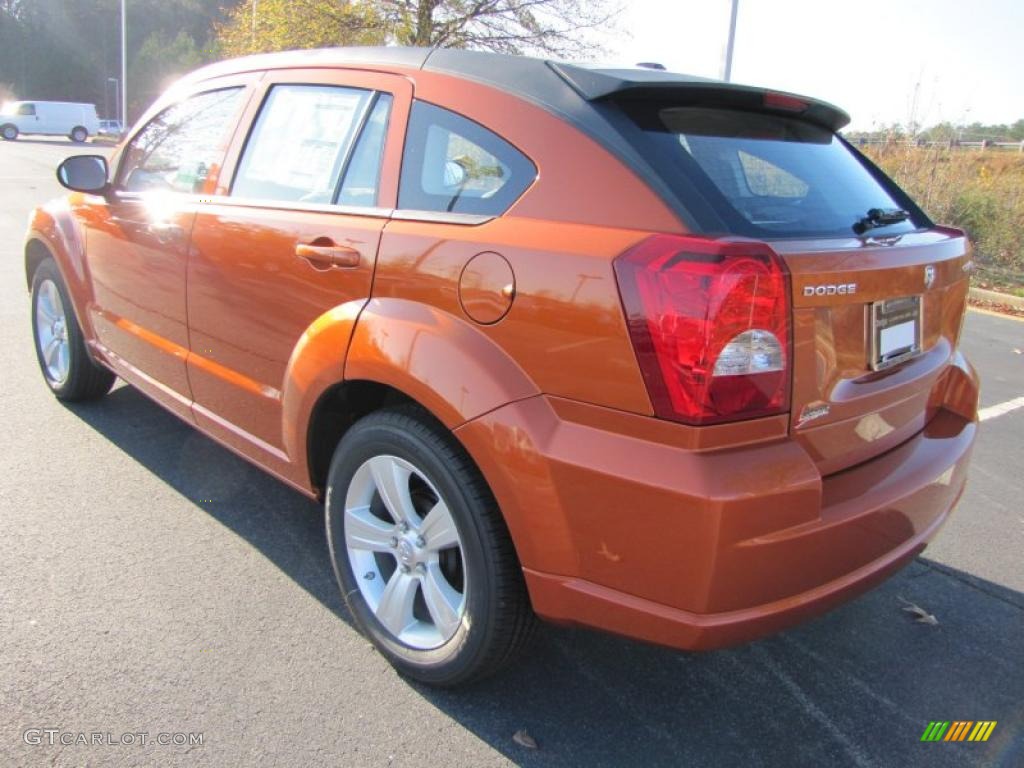 Mango Tango Pearl 2011 Dodge Caliber Mainstreet Exterior Photo #41142055