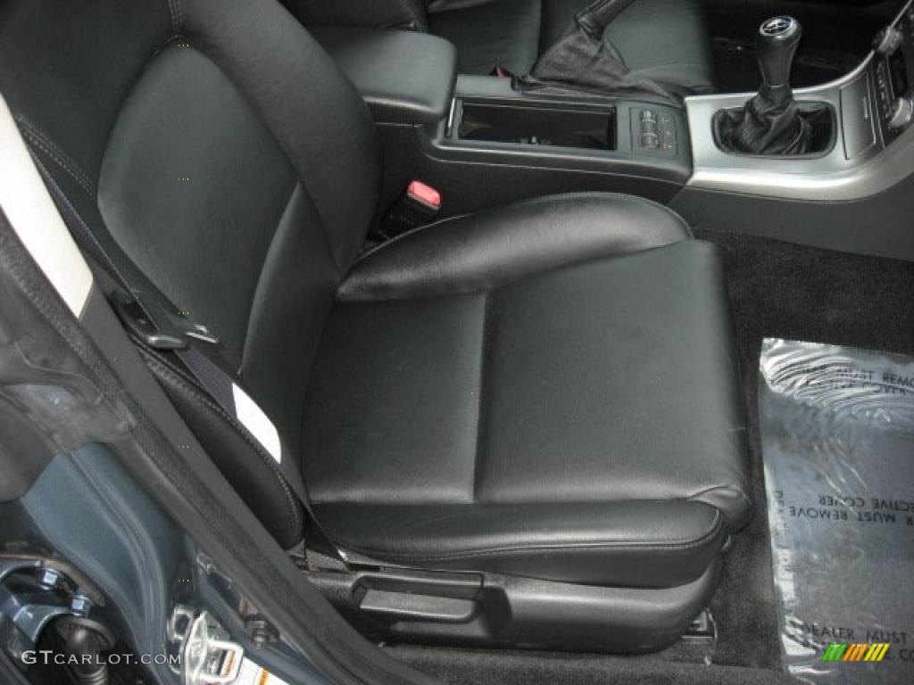 Charcoal Black Interior 2005 Subaru Legacy 2.5i Limited Sedan Photo #41142079