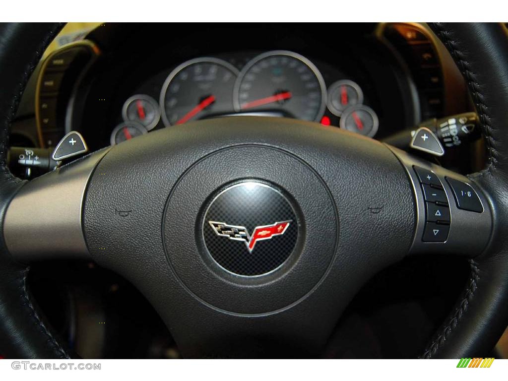 2007 Corvette Coupe - LeMans Blue Metallic / Ebony photo #25