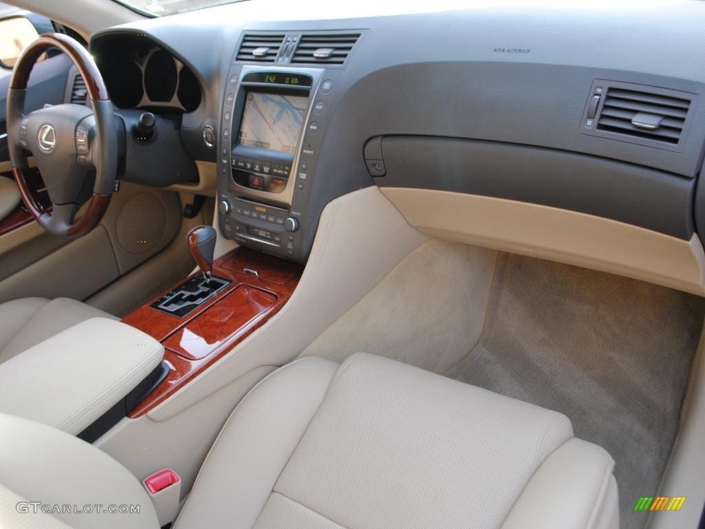 2007 Lexus GS 350 Cashmere Dashboard Photo #41143067