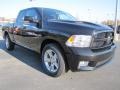 Brilliant Black Crystal Pearl - Ram 1500 Sport Quad Cab Photo No. 4