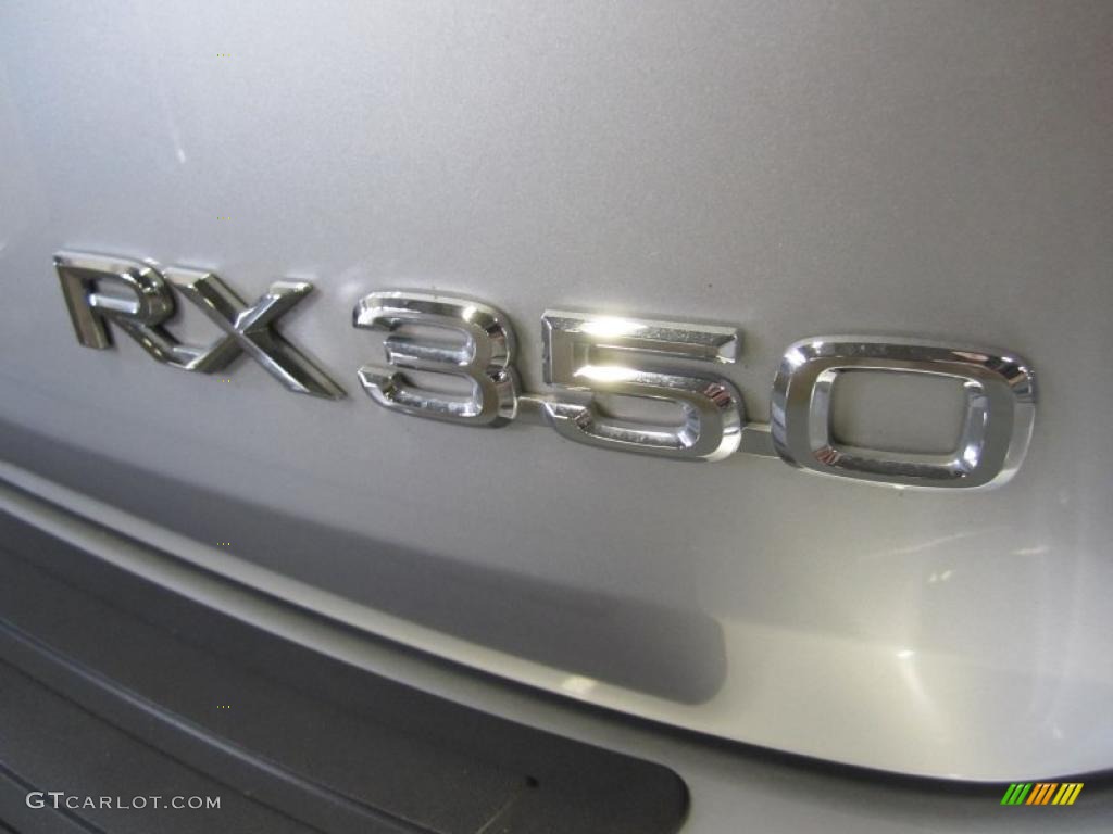 2009 RX 350 AWD - Tungsten Pearl / Light Gray photo #16
