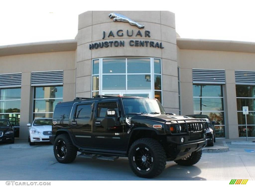 2007 H2 SUV - Black / Ebony Black photo #1