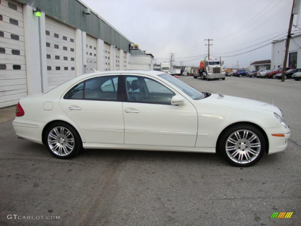 Arctic White 2007 Mercedes-Benz E 350 4Matic Sedan Exterior Photo #41145103