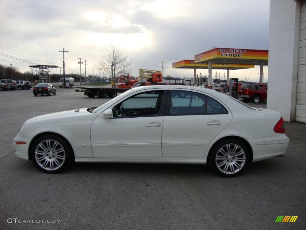Arctic White 2007 Mercedes-Benz E 350 4Matic Sedan Exterior Photo #41145175