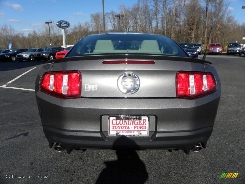 2011 Mustang GT Premium Coupe - Sterling Gray Metallic / Stone photo #4