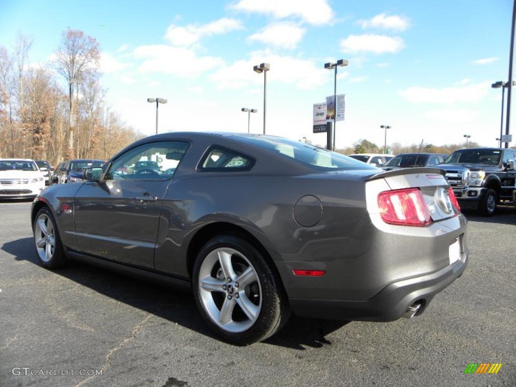 2011 Mustang GT Premium Coupe - Sterling Gray Metallic / Stone photo #22